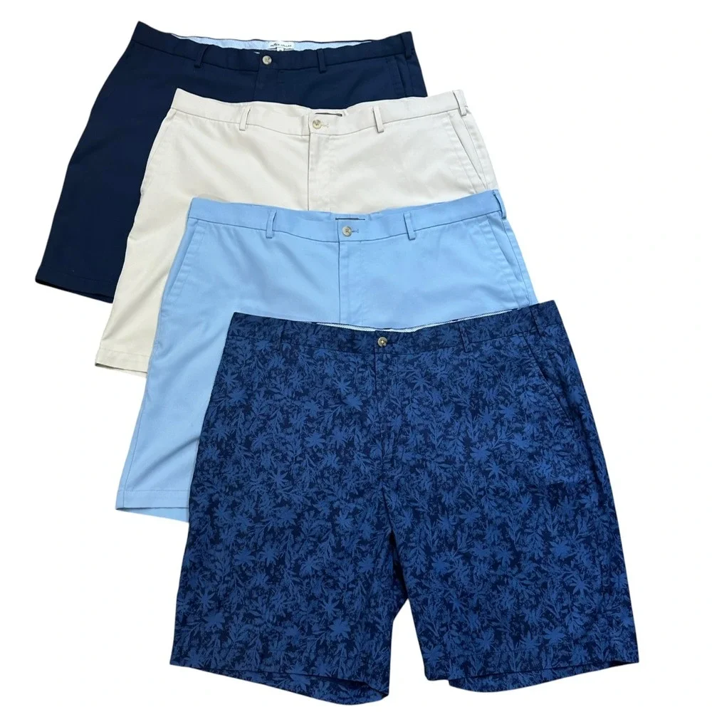 Peter Millar Crown‎ Lot of 4 Performance Golf Shorts Size 40 Classic Bundle